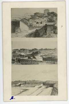 Croquis de bastions (1870)